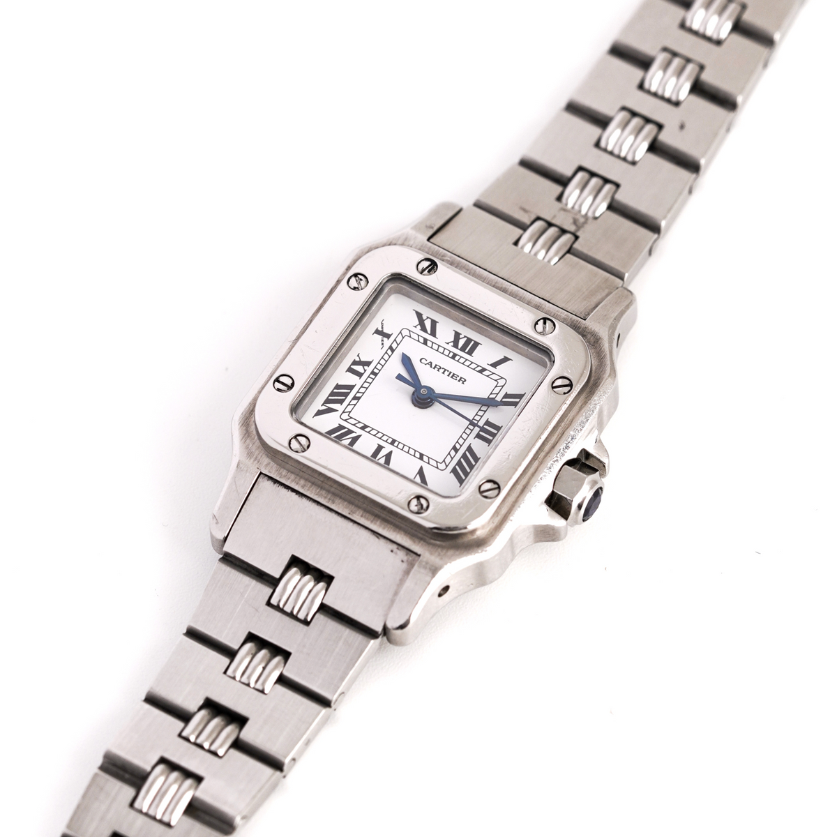 Cartier Santos Carrée Lady Automatique Acier - ref. 0901 - v. 1980