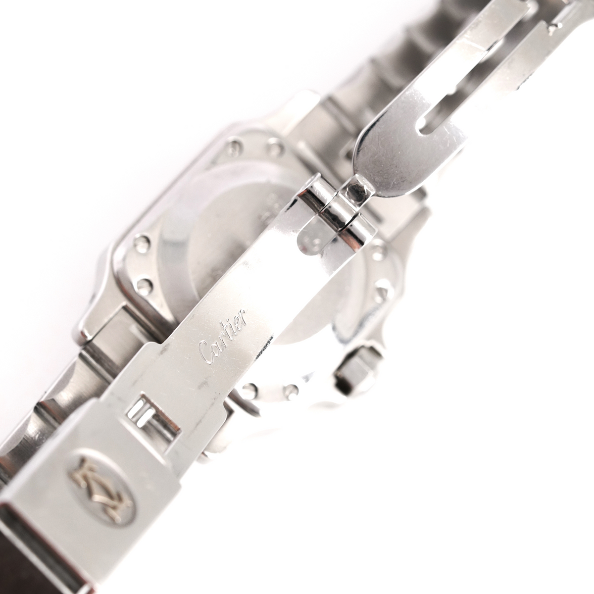 Cartier Santos Carrée Lady Automatique Acier - ref. 0901 - v. 1980