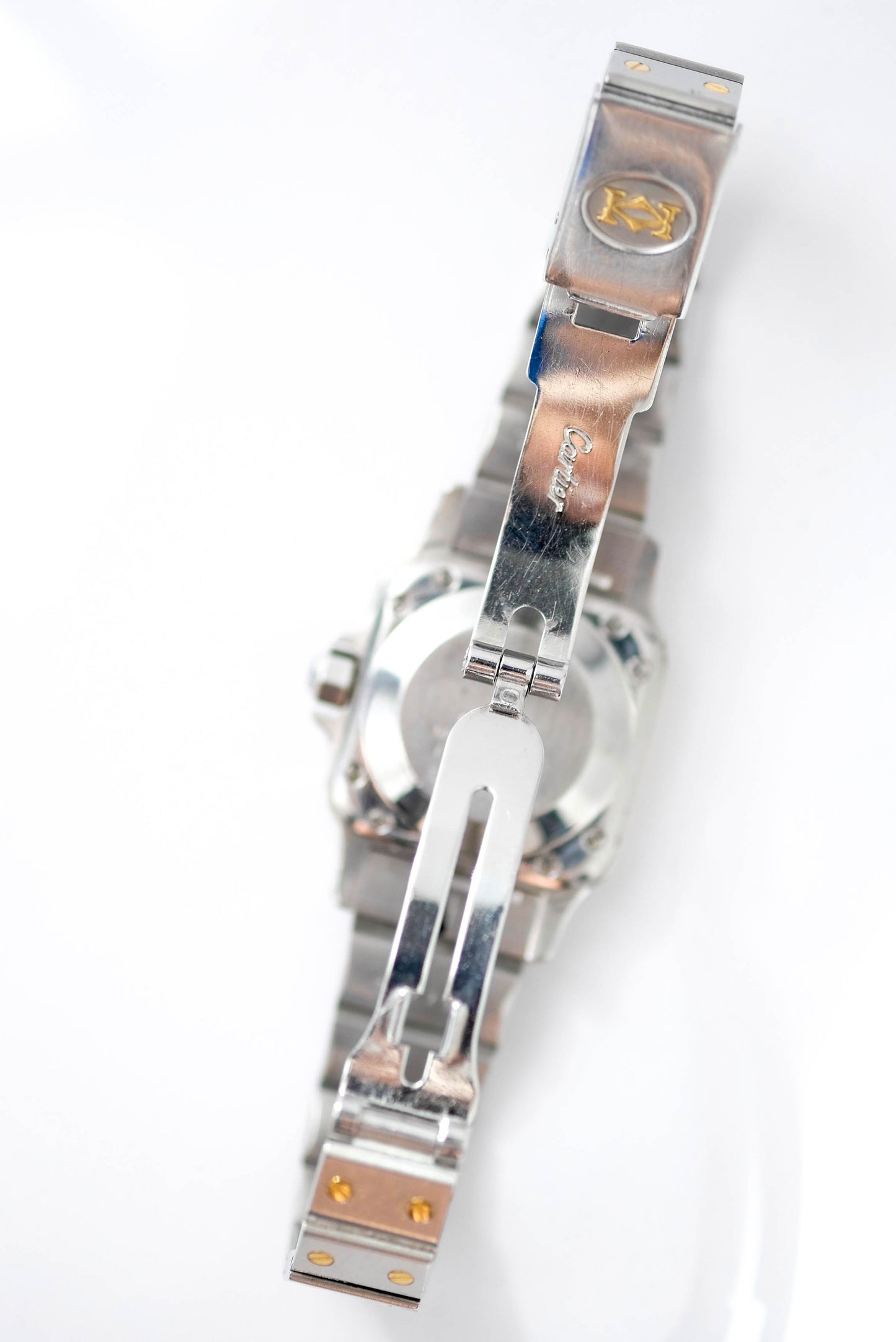 Cartier Santos red dial - 1990s