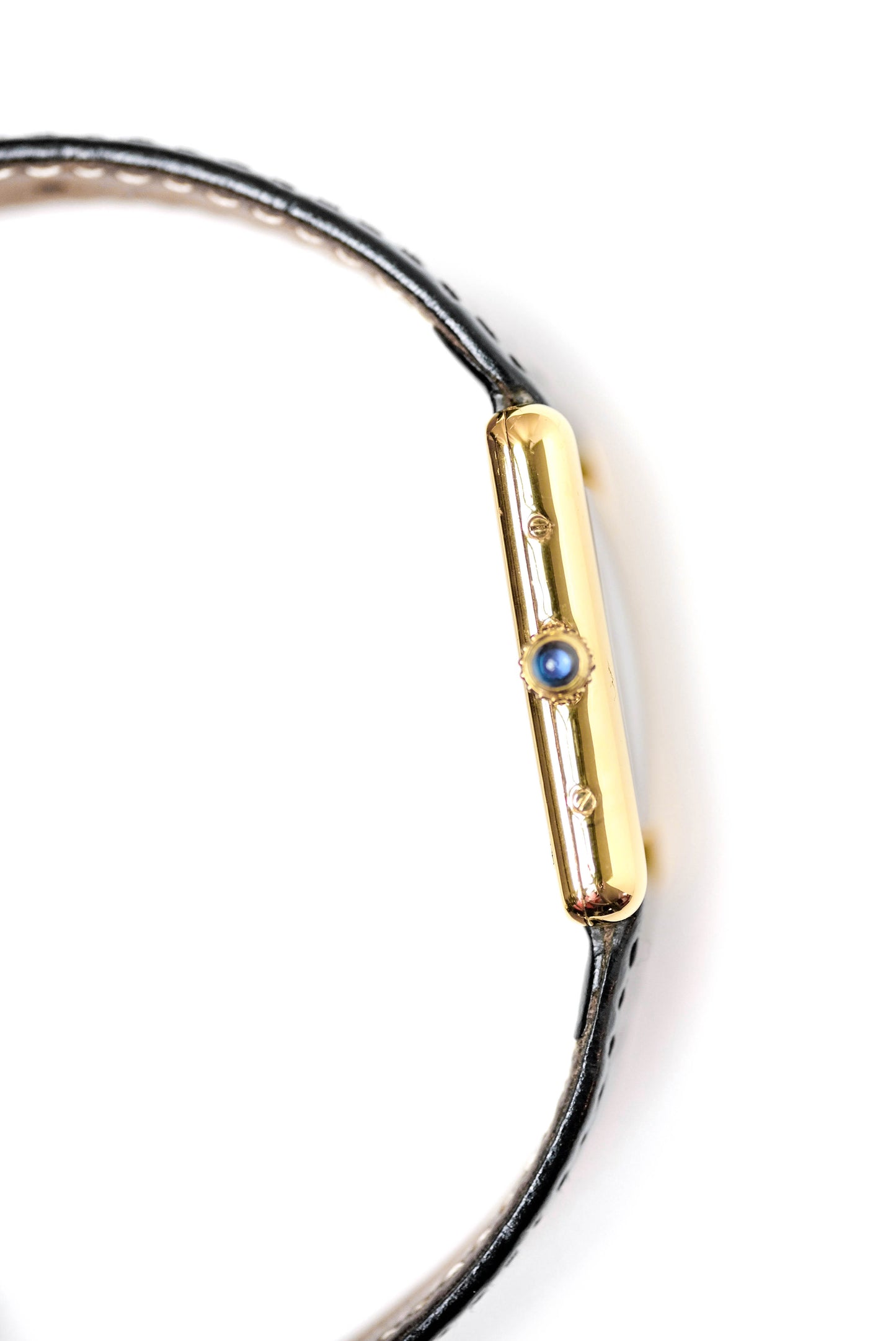 Cartier Tank Must "Black & Gold"