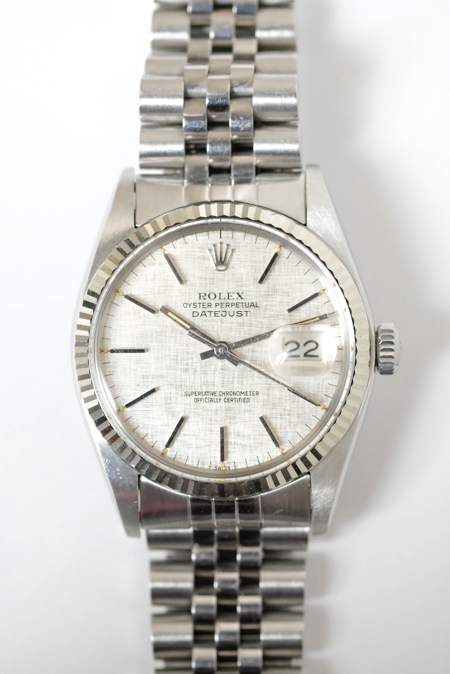 Rolex Datejust Linen / Ref. 16014 - 1984