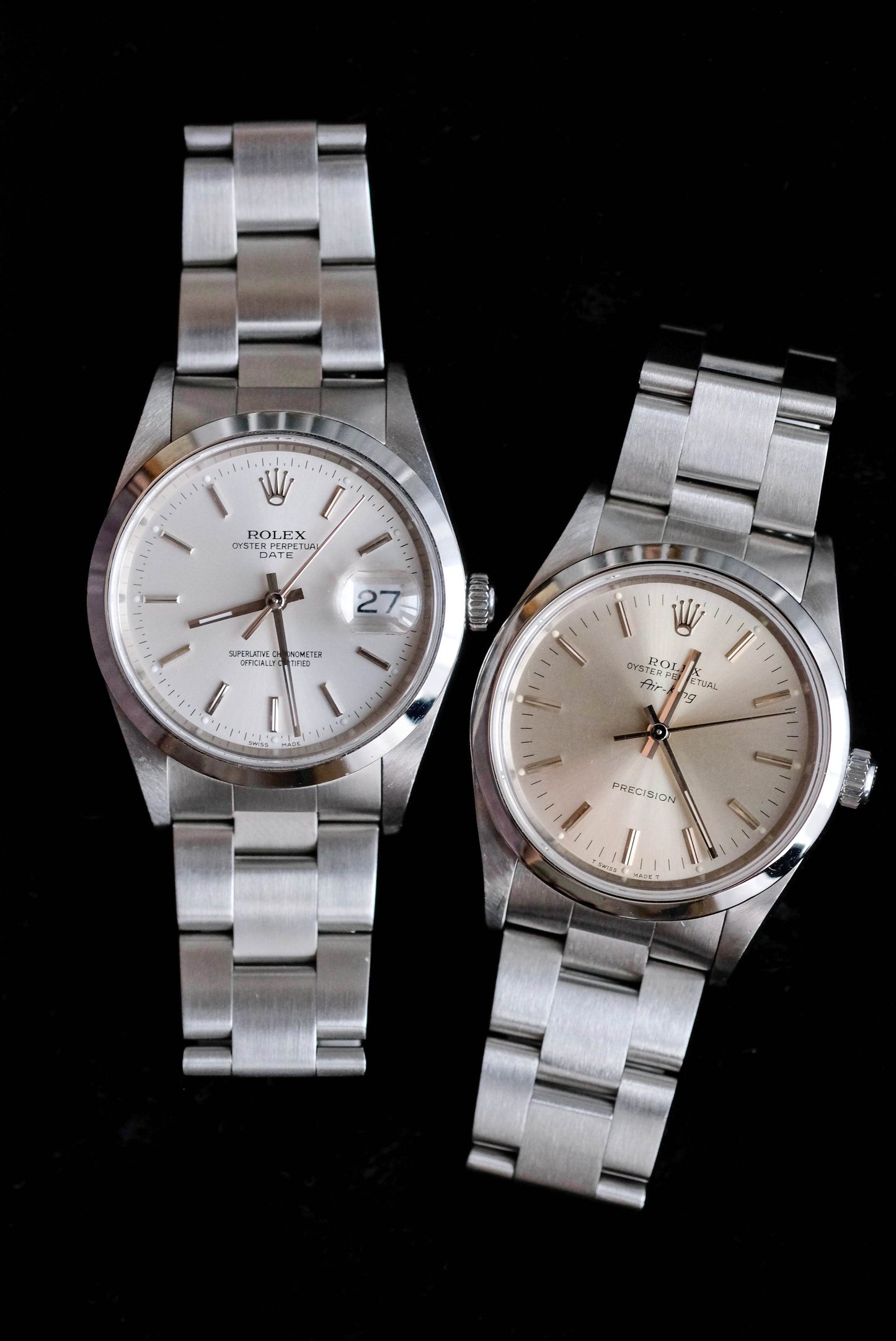 Rolex Date Silver Ref. 15200 - 2002