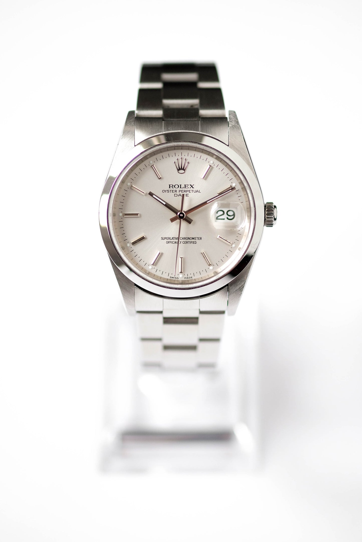 Rolex Date Silver ref. 15200 - 2002