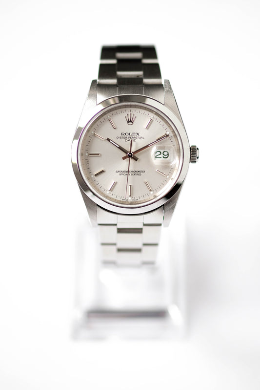 Rolex Date Silver Ref. 15200 - 2002