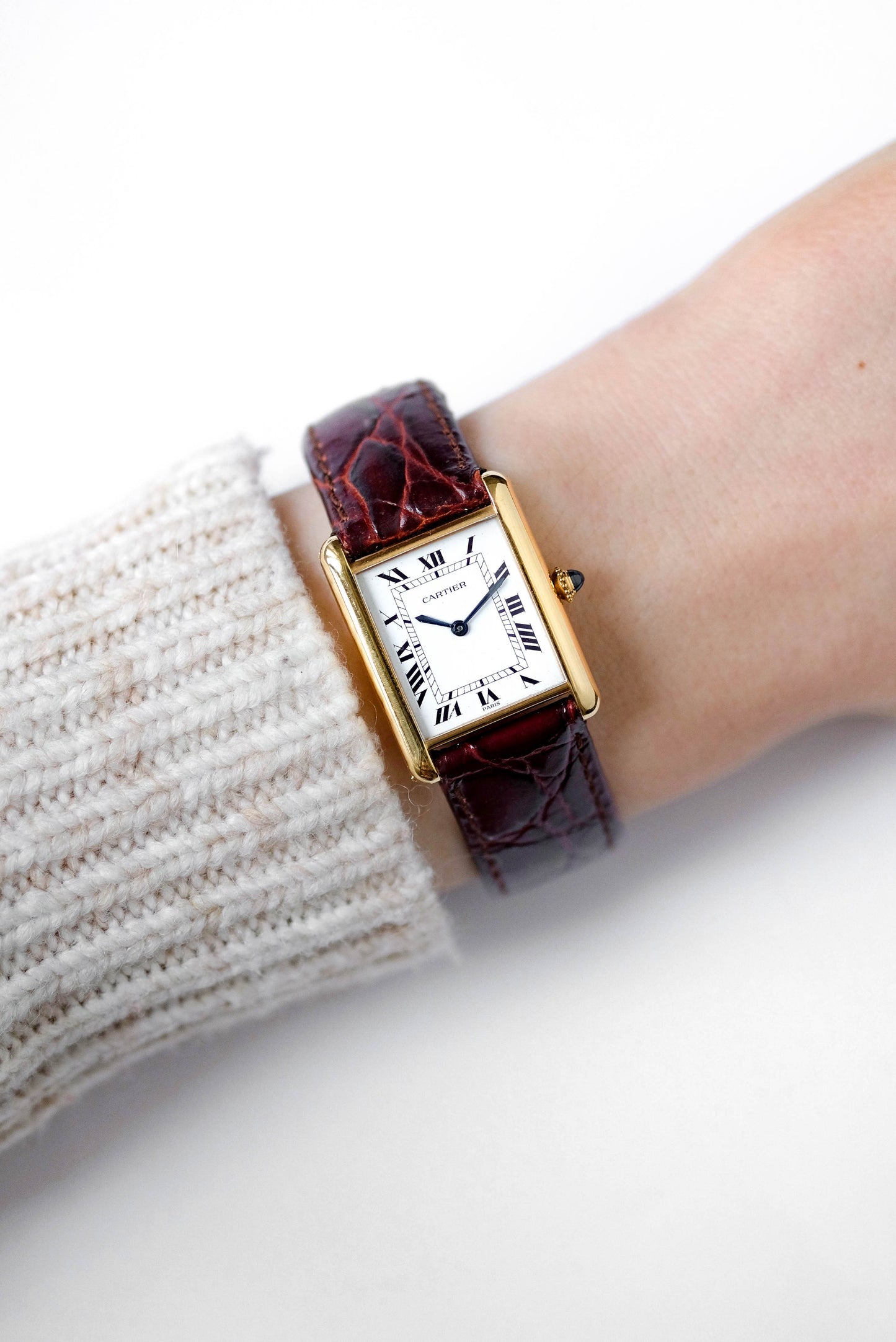 Cartier Tank Louis Cartier mécanique - 1970s