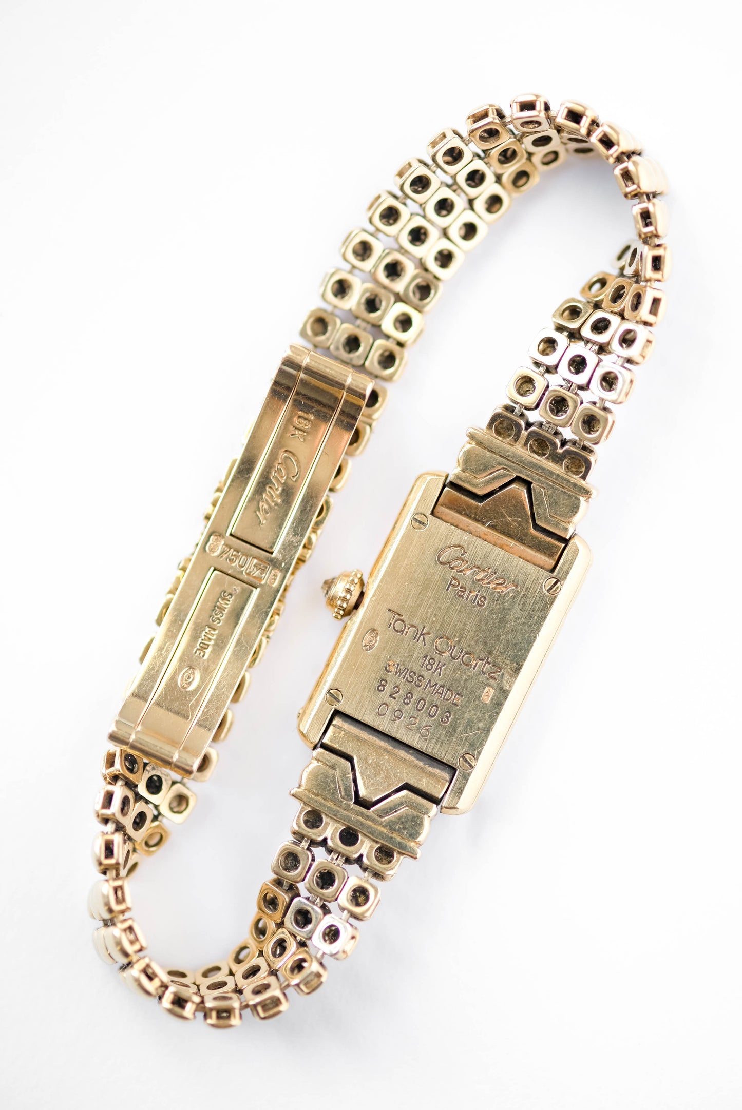 Cartier Tank Louis Cartier Mini on bracelet