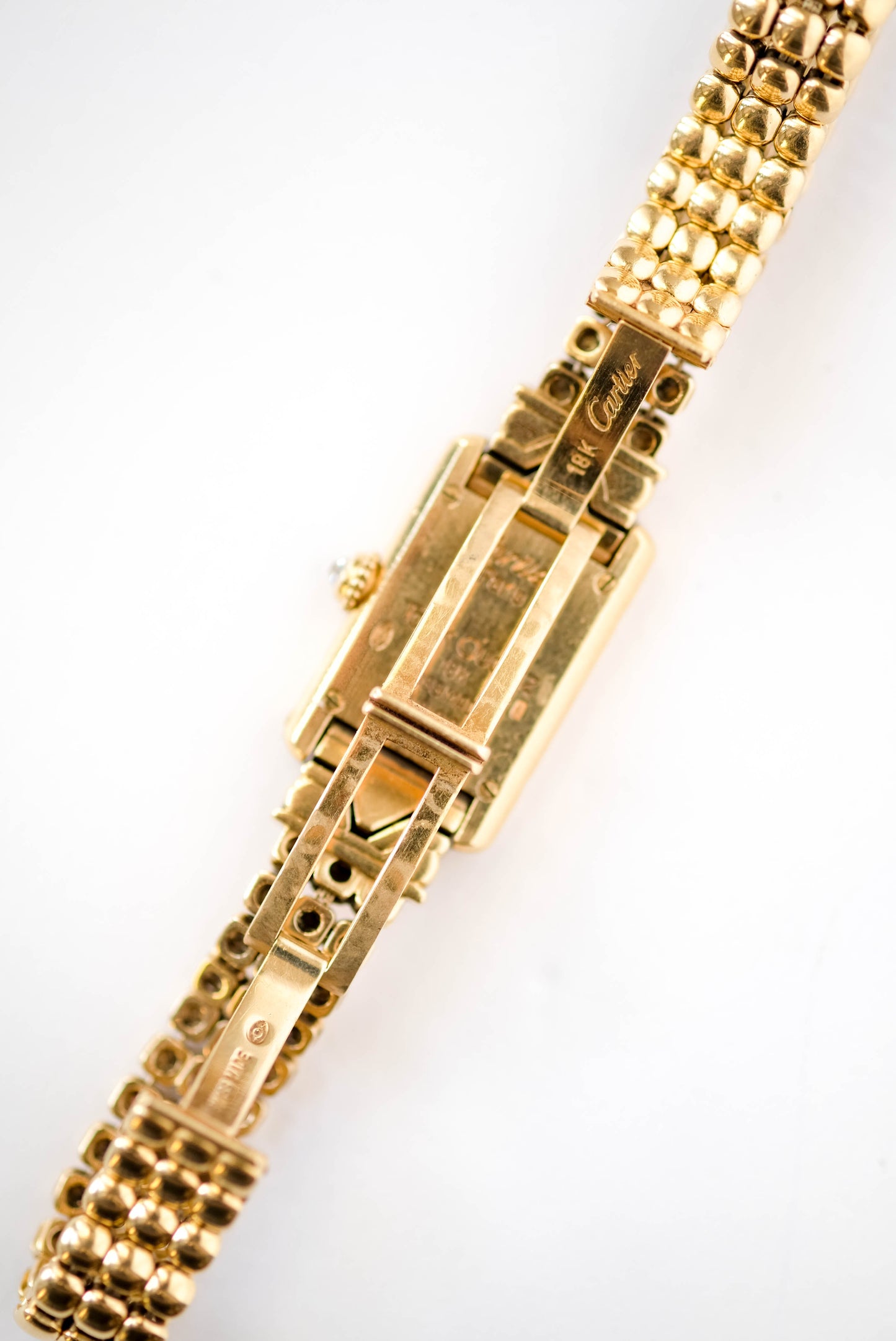 Cartier Tank Louis Cartier Mini on bracelet