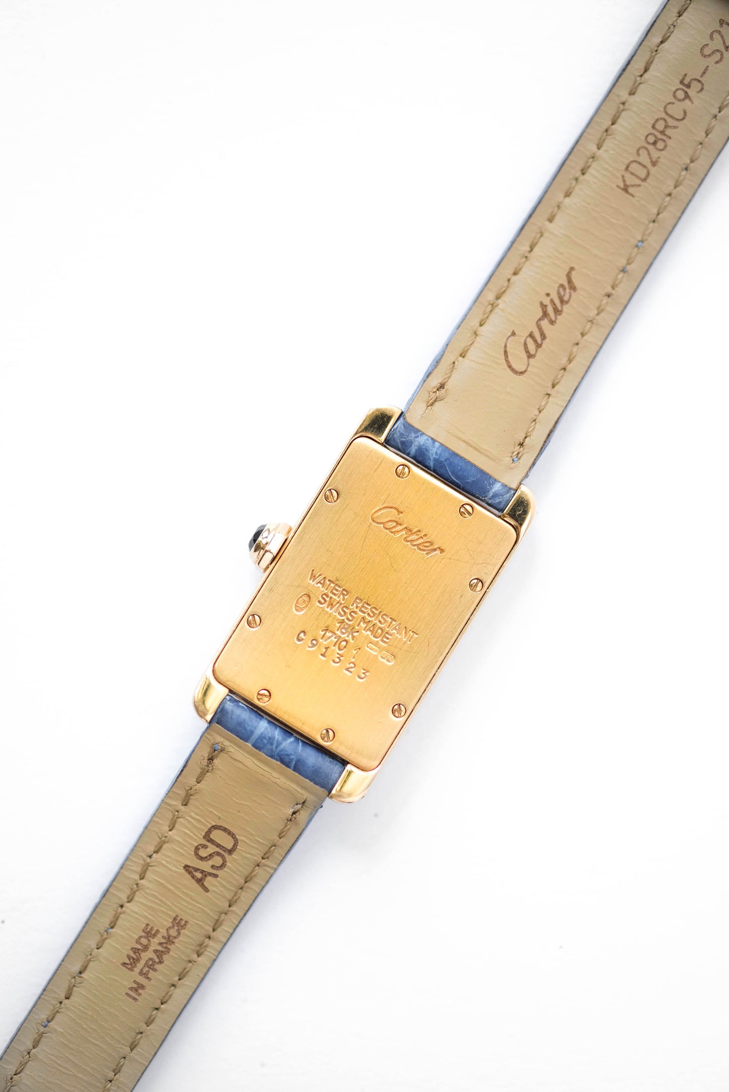 Cartier Tank Américaine Or jaune - full set