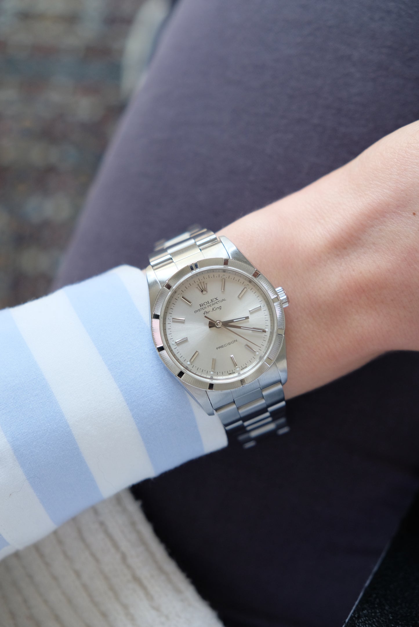 Rolex Air King Ref. 14010 silver - 1999