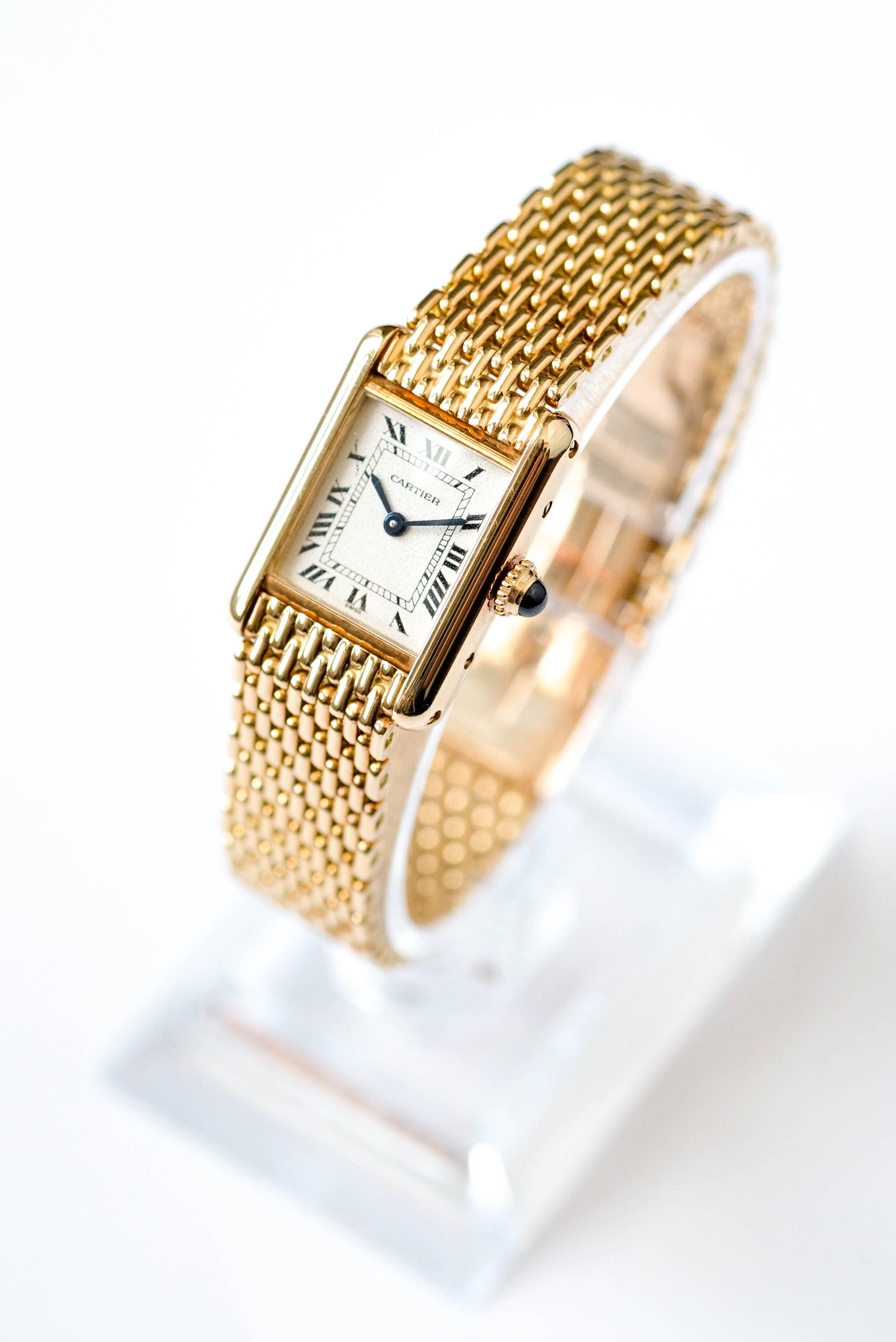 Cartier Tank Louis Cartier "grain de riz" - 1980/90s