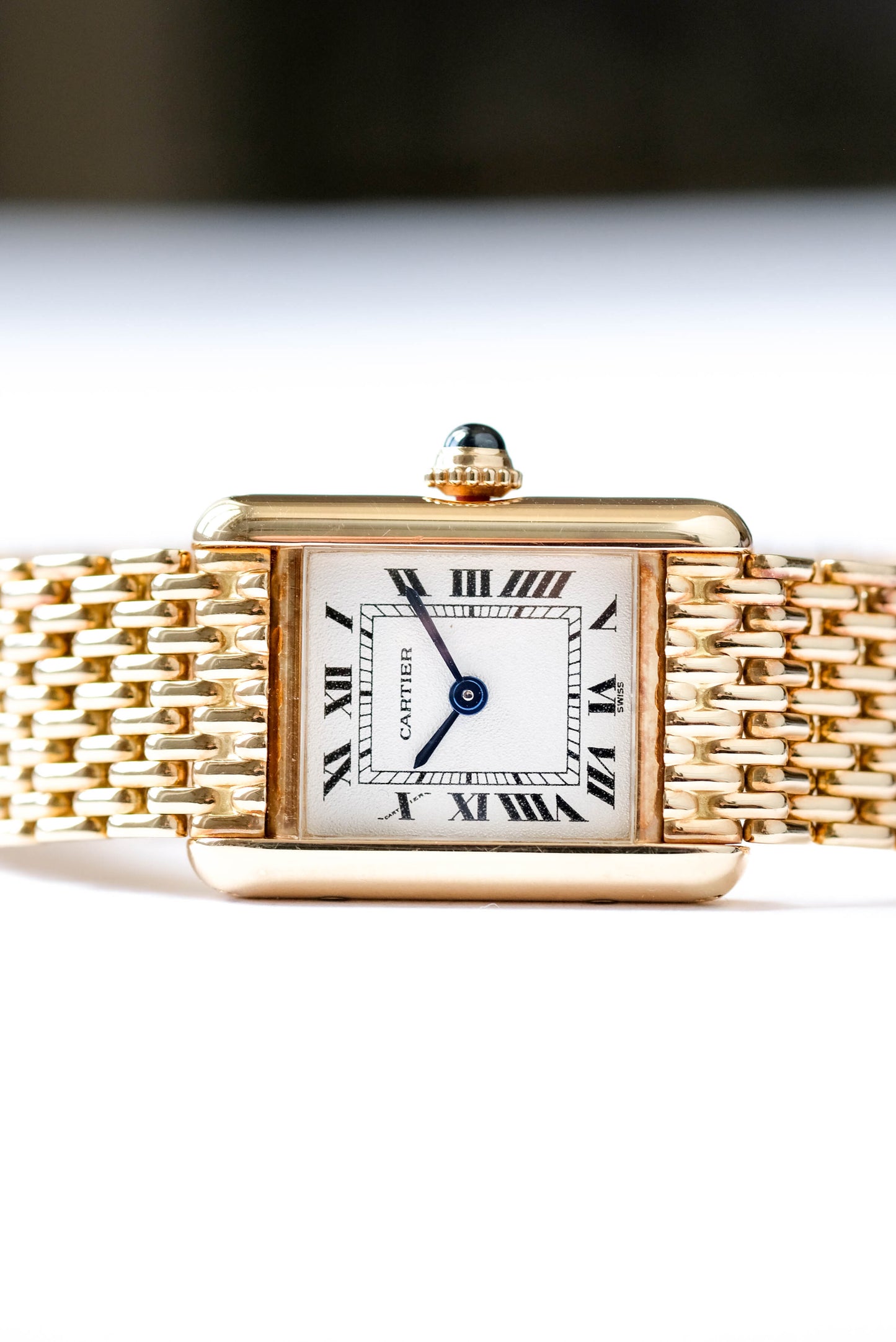 Cartier Tank Louis Cartier "grain de riz" - 1980/90s
