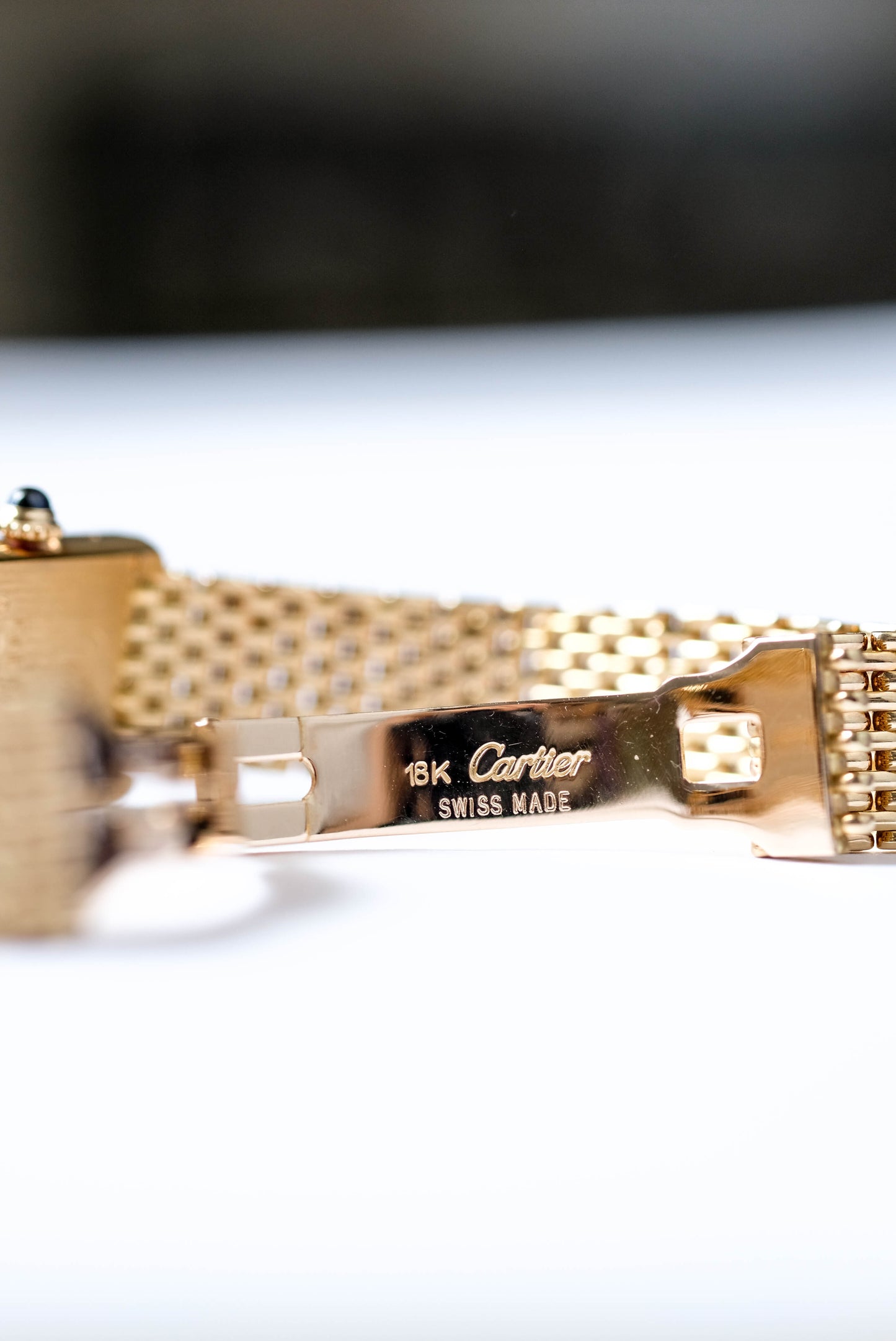Cartier Tank Louis Cartier "grain de riz" - 1980/90s