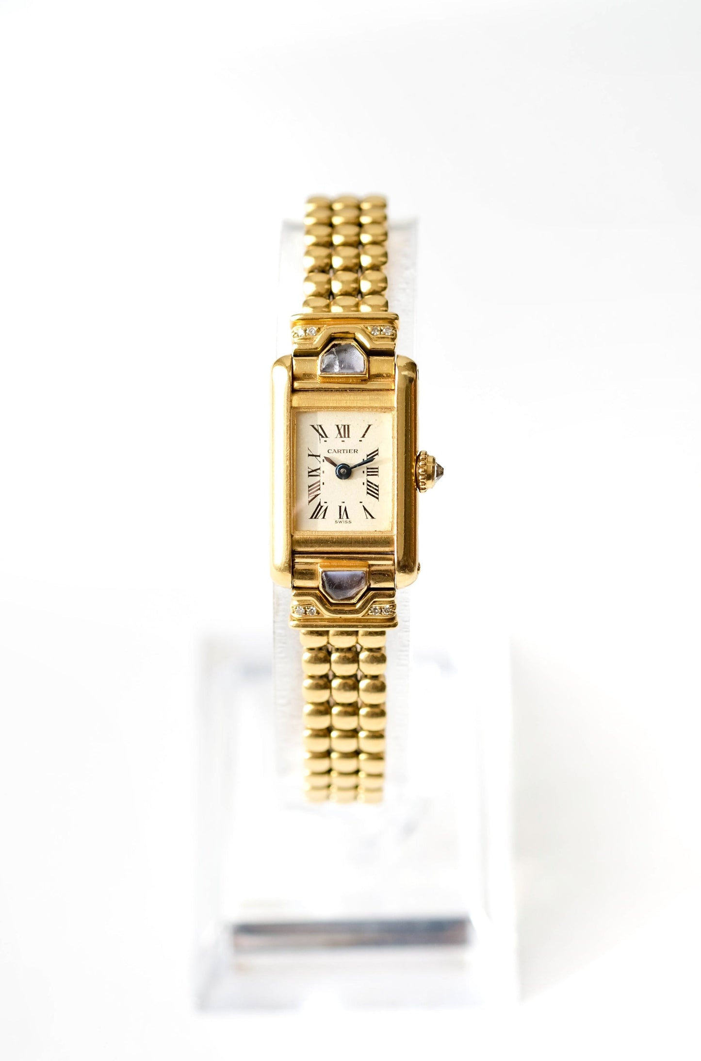 Cartier Tank Louis Cartier Mini on bracelet