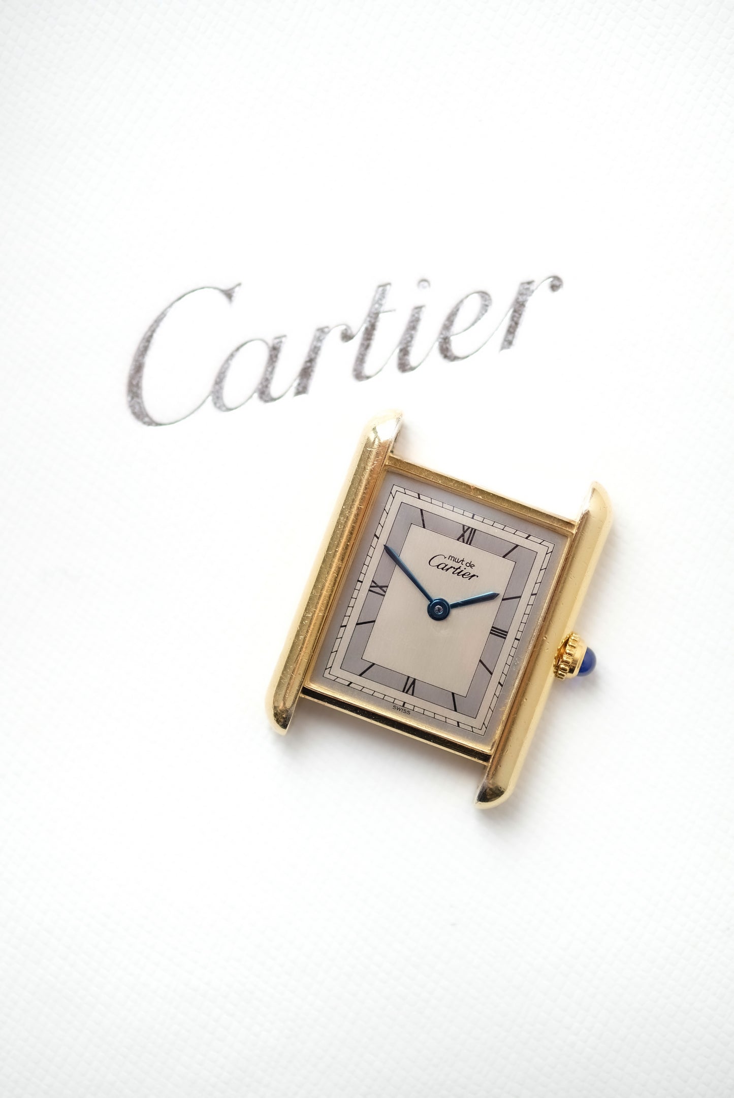Cartier Tank Must "Art Déco" - 1990s